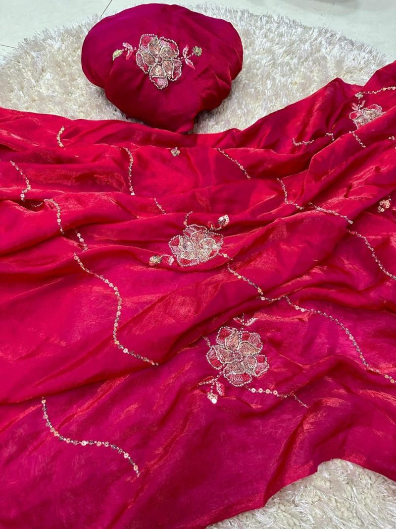 Real Handworks lehriya buta saree